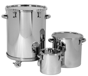 Stainless Steel Container with Latch Cover