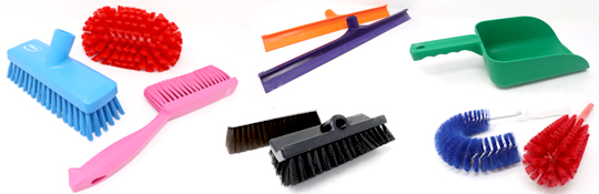 Color Coded Hygienic Hand Brushes