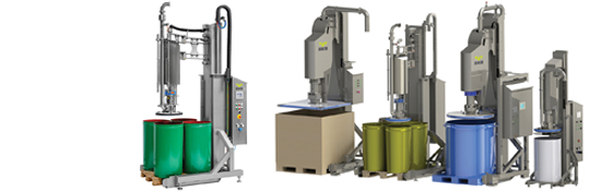 Drum Unloading Hero Banner BINEM Drum Unloading Systems