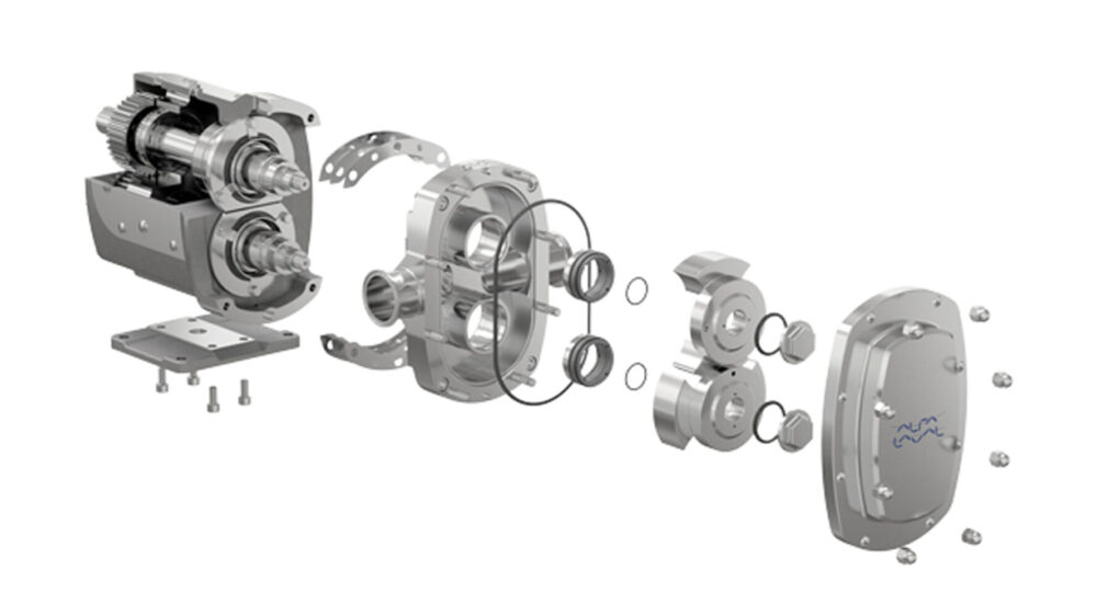 Alfa Laval DuraCirc Pump - exploded cut-away