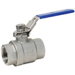 2-Way 3 Piece Encapsulated Ball Valves