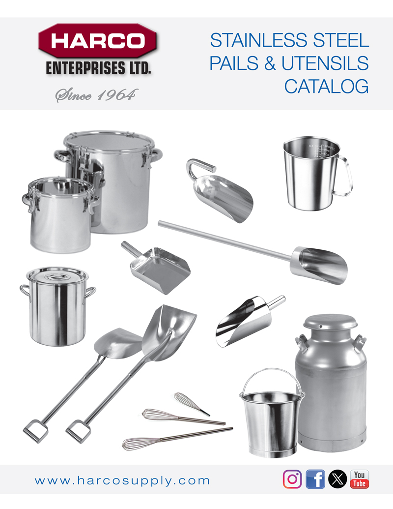 SSPails&Utensils_CATALOG_2026-1 Stainless Steel Pails & Utensils